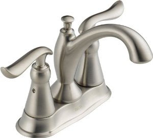 Delta 2594LF-SSMPU Linden Two Handle Centerset Lavatory Faucet, Stainless