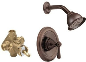 Moen T2112ORB-2520 Kingsley Posi-Temp Shower Trim Kit with Valve, Oil Rubbed Bronze