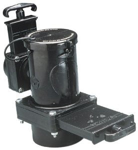Valterra T18 3" Hub x 1-1/2" Hub x 3" Bay with Cap Rotating San Tee Double Valve Assembly