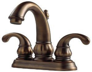 Pfister F048DV00 Treviso 4-Inch Centerset Lavatory Faucet, Velvet Aged Bronze
