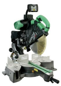 Hitachi C12LSH 15 Amp 12-Inch Dual Bevel Sliding Compound Miter saw with Laser Guide and Digital Bevel Display