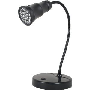 Super Bright LED Table Lamp/Flashlight (Black)