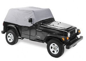 Pavement Ends 41728-09 Charcoal Canopy Cover for 92-95 Wrangler YJ