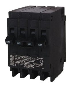 Siemens Q22030CT 30-Amp Double Pole Two 20-Amp Single Pole Circuit Breaker