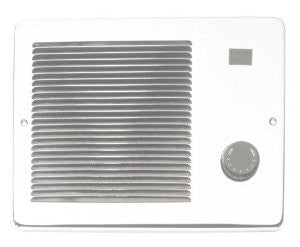 Broan 174 750/1500W 120 VAC Painted Grill Wall Heater, White