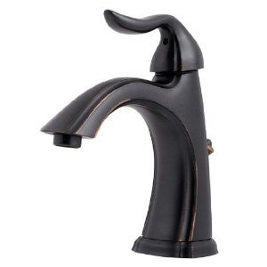 Pfister F-M42-STYY Santiago 4-Inch Centerset Bathroom Faucet in Tuscan Bronze
