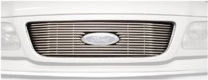 Putco 31130 Virtual Tubular Mirror Stainless Steel Grille