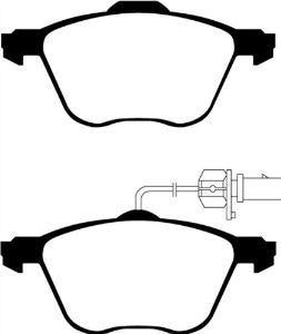 EBC Brakes DP61413 6000 Series Greenstuff Truck and SUV Brake Pad