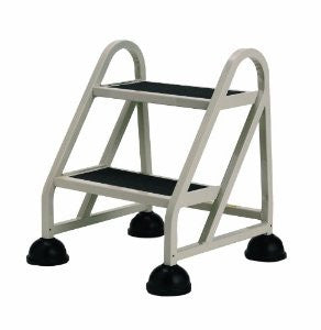 Cramer 1020-19 Stop-Step Ladder 2 Steps 18-inch High Top Step, Beige
