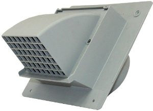 Speedi-Products EX-WCHD 05 5-Inch Diameter Heavy Duty Wall Cap, Gray