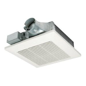 Panasonic FV-05VS1 WhisperValue 50 CFM Super Low Profile Ventilation Fan, White