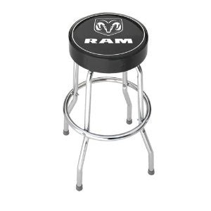 Dodge Ram Logo Garage Stool