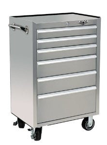 Viper Tool Storage V2606SSR 26-Inch 6-Drawer 304 Stainless Steel Rolling Cabinet
