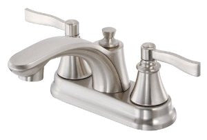 Danze D301025BN Aerial Two Handle Centerset Lavatory Faucet, Brushed Nickel