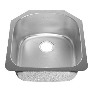 American Standard 18SB.212000.073 Prevoir 19.88-Inch Stainless Steel Undermount Single Bowl Kitchen Sink, Radiant Silk