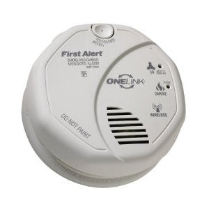 First Alert SCO501CN-3ST (Series SCO500) ONELINK Battery Operated Combination Smoke and Carbon Monoxide Alarm with Voice Location
