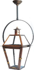Primo Lanterns PLHYSM Hanging Half Yoke Lantern, Small