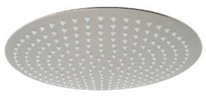 ALFI brand RAIN16R 16-Inch Solid Round Ultra Thin Rain Shower Head, Brushed Stainless Steel