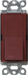 Lutron SC-4PS-MR Diva Satin Colors 15-Amp 4-Way Switch, Merlot