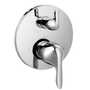 Hansgrohe 04491000 E Pressure Balance Trim with Diverter, Chrome