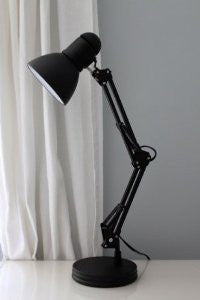 Boston Harbor Architect Swing Arm Desk Lamp, Black