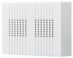 NuTone LA126WH Decorative Wired Two-Note Door Chime, Compact Classic Design, White Finish