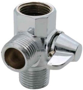 Jaclo 2002-PCH Lever Diverter, Polished Chrome