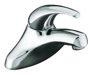 KOHLER K-15182-F-CP Coralais Single Control Centerset Lavatory Faucet, Polished Chrome