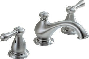 Delta Faucet 3578-SSMPU-DST Leland Two Handle Widespread Lavatory Faucet with Pop-Up, Stainless