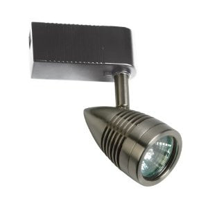 Eurofase TK-AS-05 Astro 1-Light Track Unit, Satin Nickel/Black