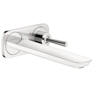 Hansgrohe 15085001 PuraVida Wall-Mounted Single Handle Faucet Trim, Chrome