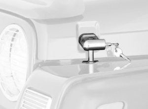 Smittybilt 7591 Chrome Locking Hood Catch Kit