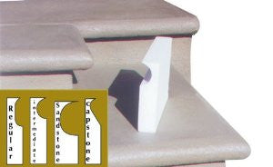 BonWay 32-190 28-Feet Sandstone Concrete Step Form Liners