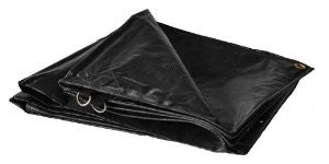 Dry Top 510126 Super Heavy Duty Black Truck Tarp, 10x12 Feet
