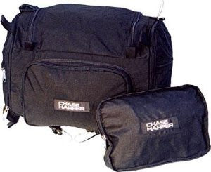 Chase Harper 4250 Black Super Deluxe Hideaway Tail Trunk - 40.4 Liters