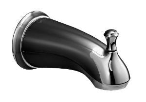 KOHLER K-10280-4A-CP Forte Traditional Diverter Bath Spout, Polished Chrome