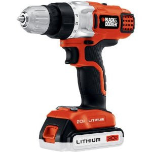Black & Decker LDX220SBFC 20-Volt MAX Lithium-Ion Drill/Driver with Fast Charger