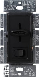 Lutron SCL-153P-BL Skylark CL 150-wattS CFL/LED/Incandescent Dimmer, Black