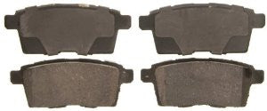 Wagner QuickStop ZD1259 Ceramic Disc Pad Set, Rear