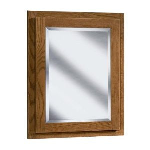 Coastal Collection AMC-2430 Amalfi Series Red Oak with Autumn Finish Medicine Cabinet, 24-Inch