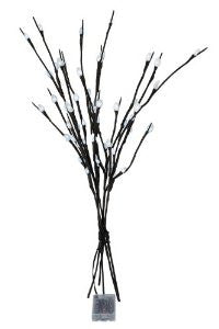 Mark Feldstein and Associates LB11W3TM LED Light Branch 36 Tip Willow with Timer and Try Me Package, White