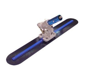 Bon 82-349 24-Inch by 5-Inch Round End Blue Steel Fresno with Rock N Roll Bracket