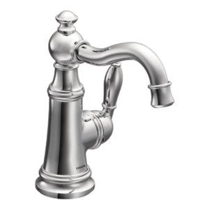 Moen S42107 Weymouth One-Handle High Arc Bathroom Faucet, Chrome