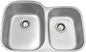 Amerisink AS120 Economy Undermount 18-Gauge Kitchen Sink