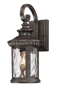 Quoizel CHI8407IB Chimera 15.5-Inch H 1 Light Outdoor Wall Fixture