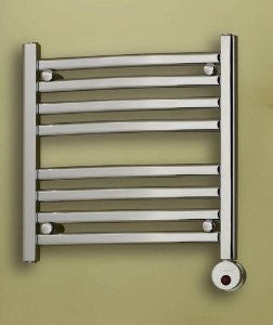 Mr. Steam W219 Wh Wall Mounted Towel Warmer, White Curved