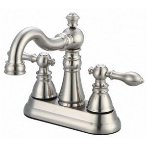 Water Creation F1-0001-02-FL Vintage Style 4-Inch Centerset