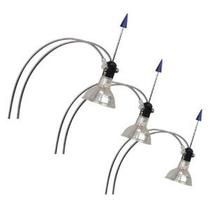 Eurofase PC-3DRT-05 Dart 3-Light Picture Light Set, Chrome