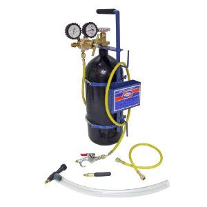 Uniweld 40004 Nitrogen Sludge Sucker and Blaster Kit with Metal Carrying Stand for 40 Cubic Feet Nitrogen Tank