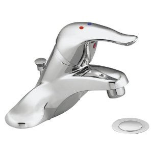 Moen L4635 Chateau Single Handle Lavatory Faucet With Drain Assembly, Chrome (Not CA / VT Compliant)